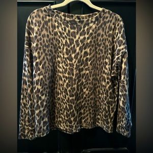 BANANA REPUBLIC Animal Print TOP